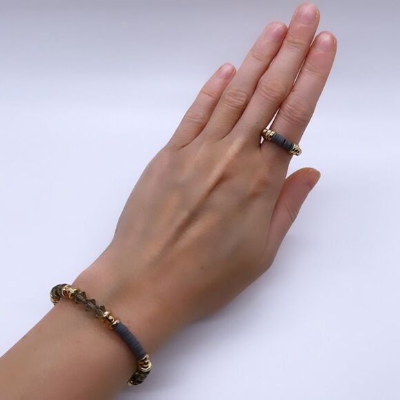 NWT Wool + Pepper Co. Swarovski Matching Set - Picture 4 of 5